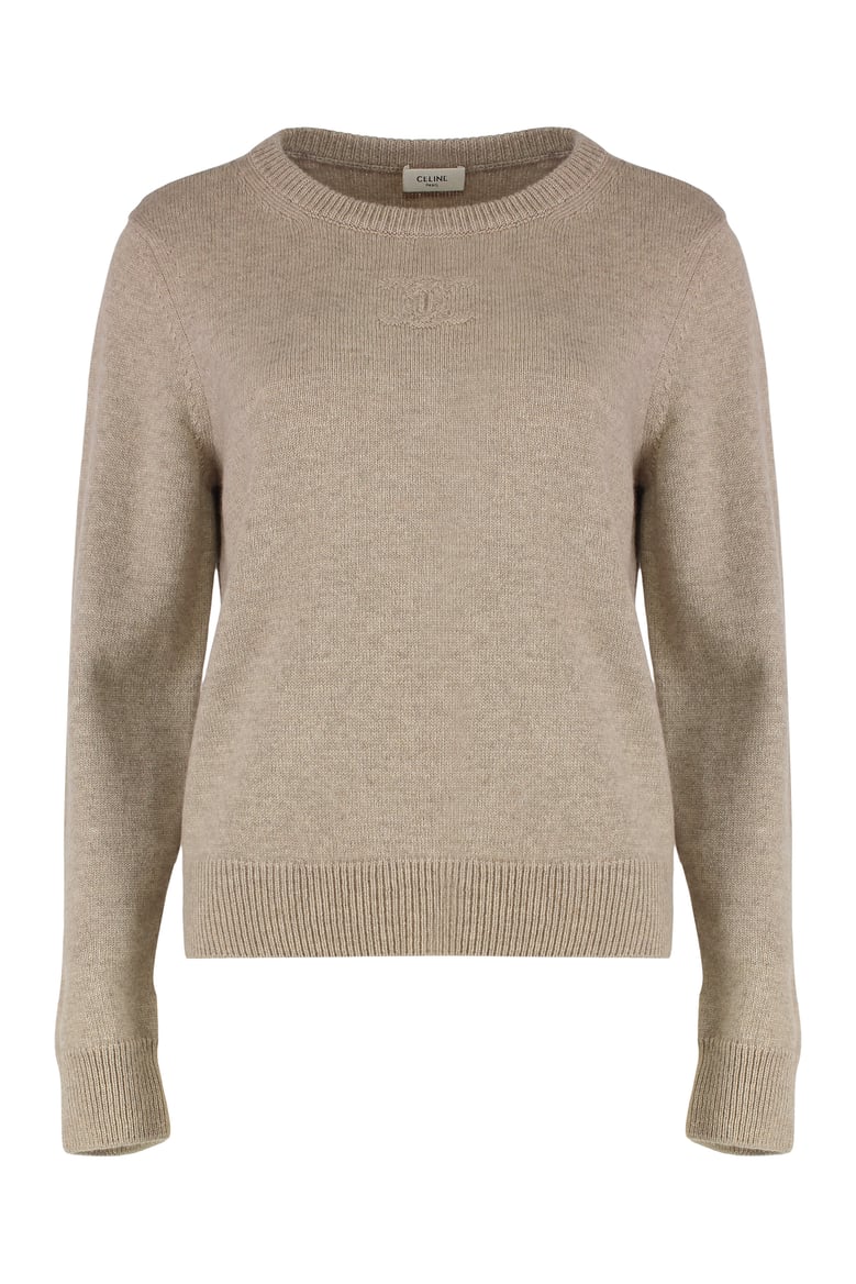 crew neck cashmere sweater by Selfnex