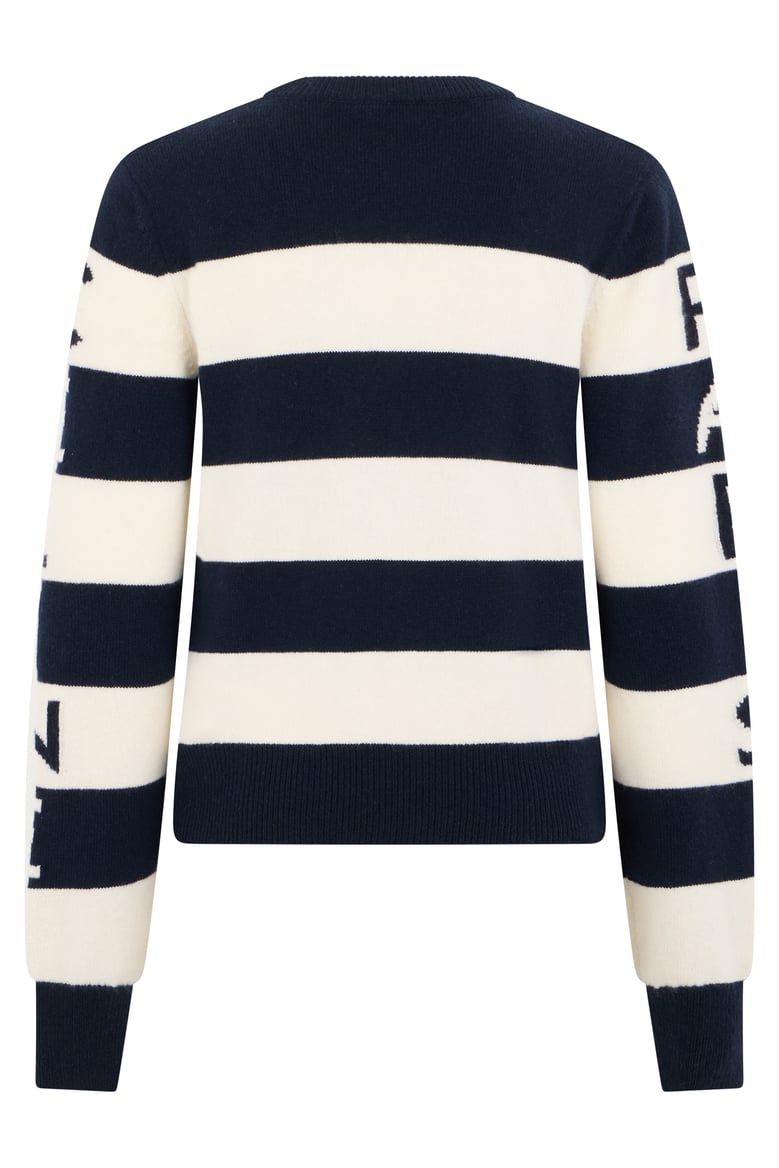 crew neck sweater blue by Selfnex