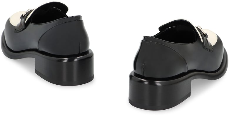 patent leather moccasins by Selfnex