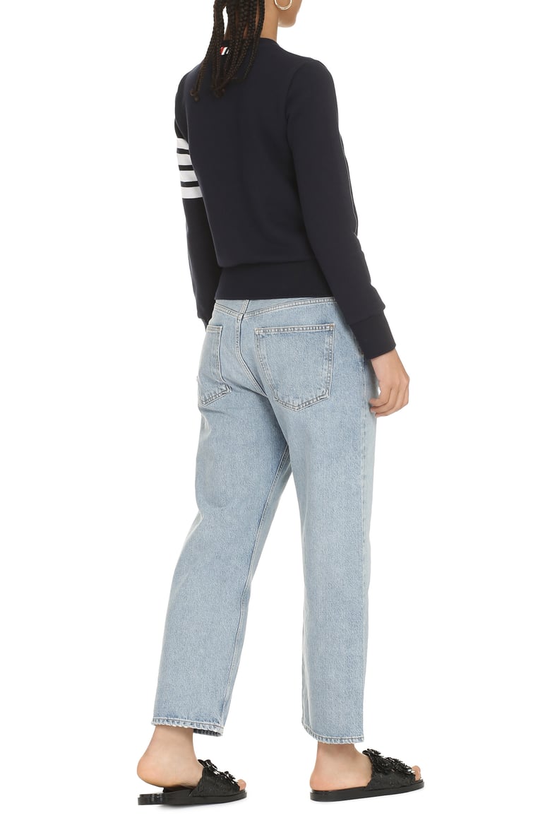cotton crew-neck sweatshirt by Selfnex