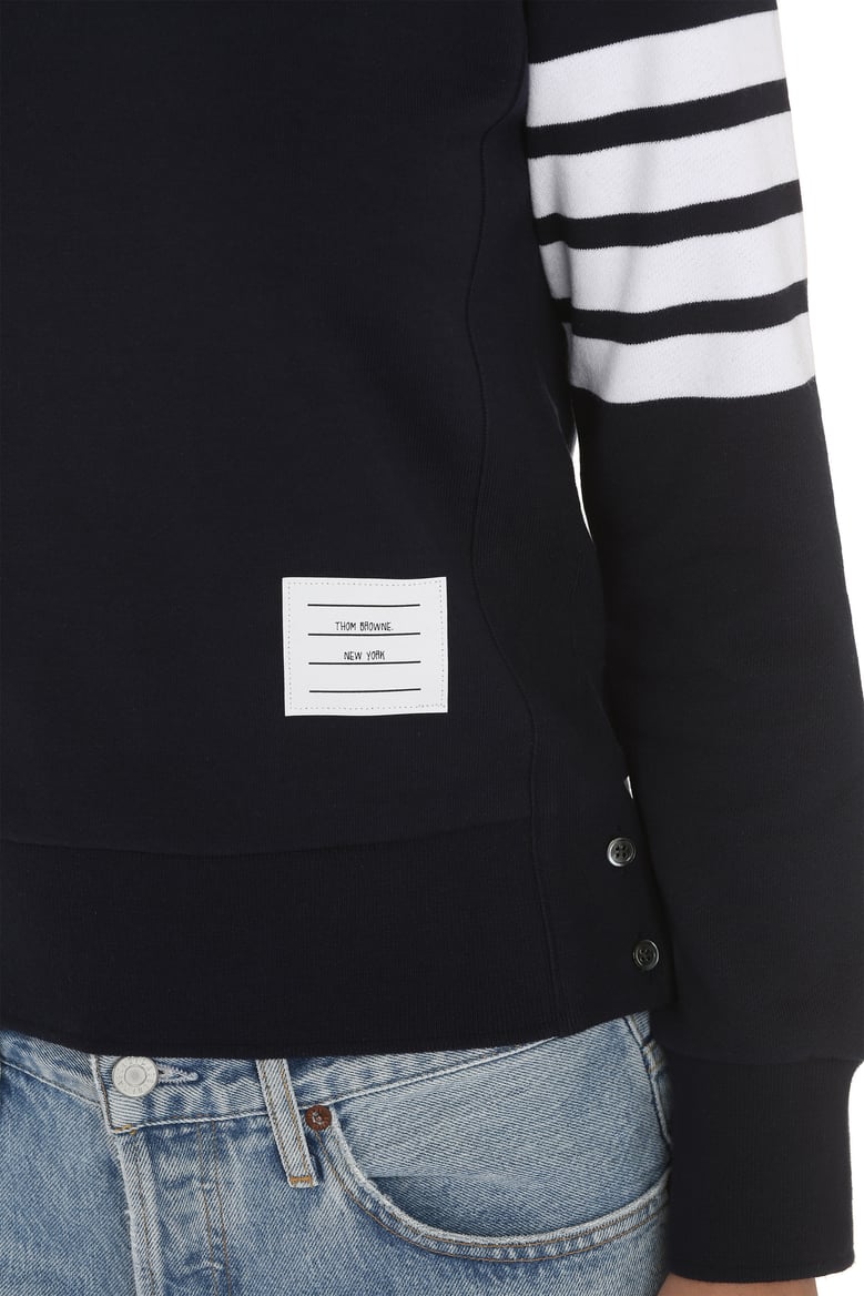 cotton crew-neck sweatshirt by Selfnex