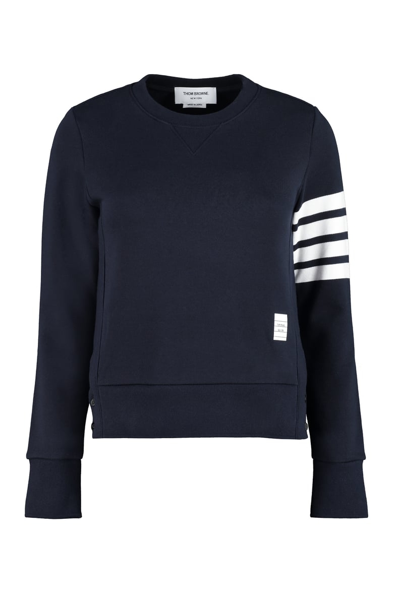 cotton crew-neck sweatshirt by Selfnex