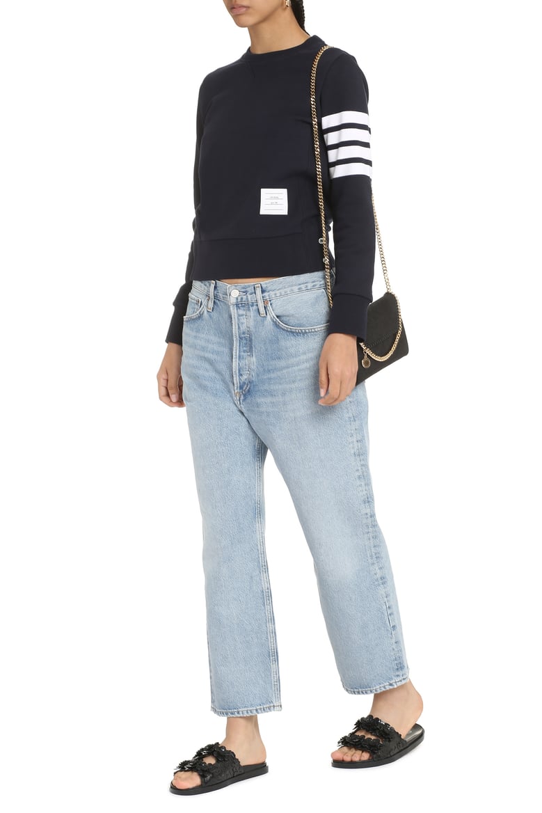 cotton crew-neck sweatshirt by Selfnex