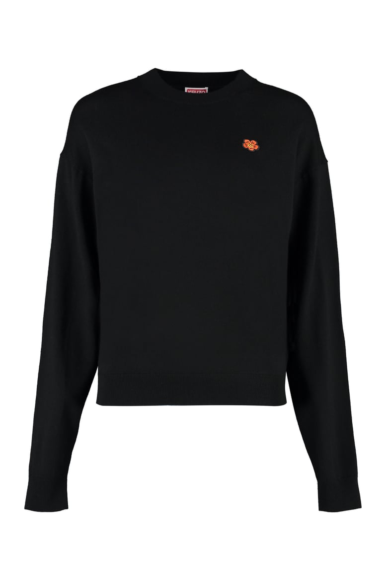 crew-neck wool sweater by Selfnex