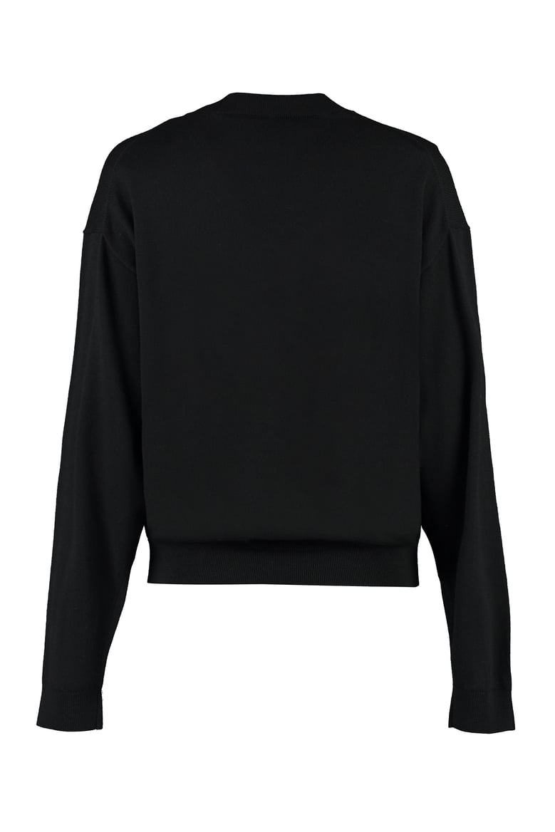 crew-neck wool sweater by Selfnex