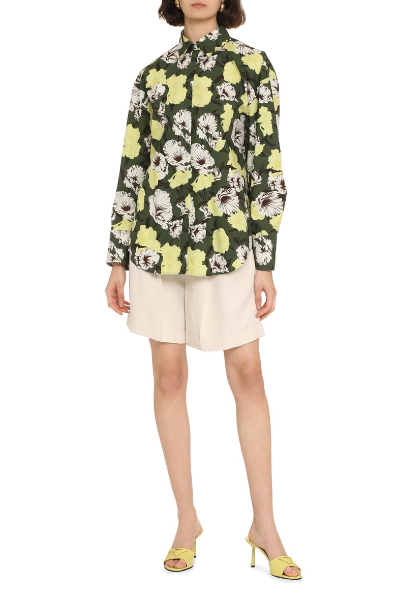 printed cotton shirt by Selfnex
