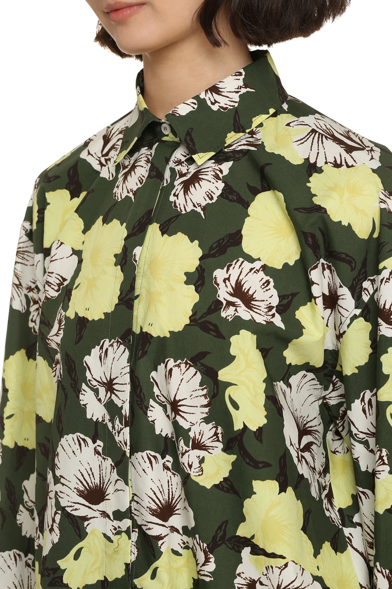 printed cotton shirt by Selfnex
