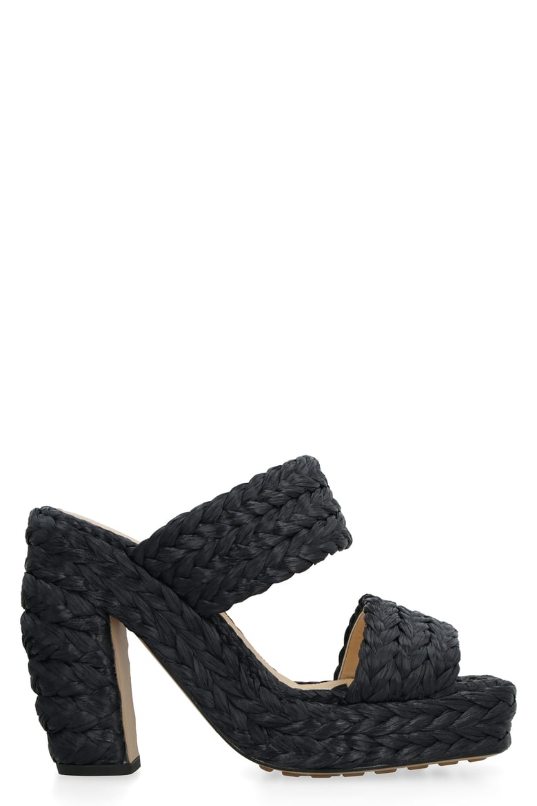 canalazzo raffia mules by Selfnex
