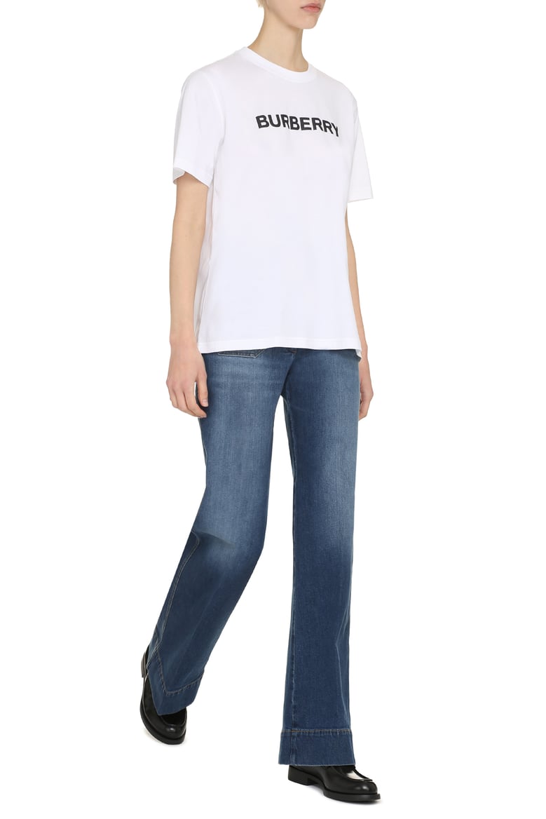 burberry logo cotton t-shirt by Selfnex