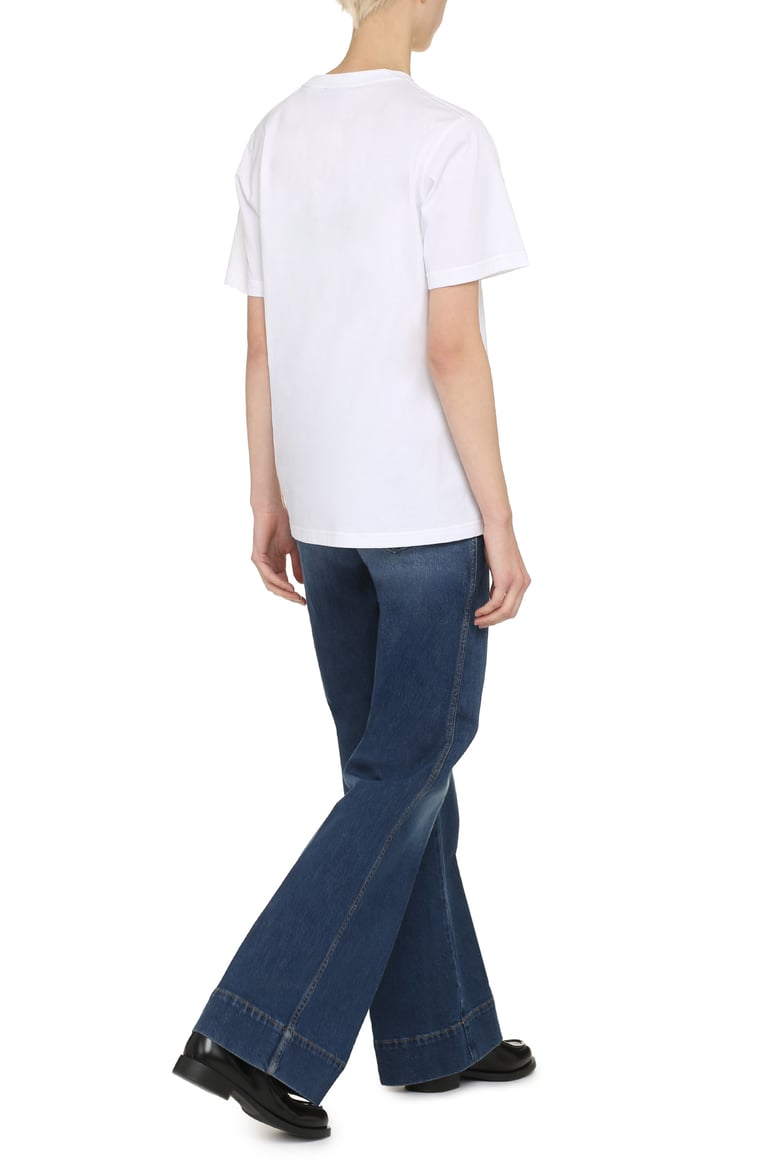 burberry logo cotton t-shirt by Selfnex