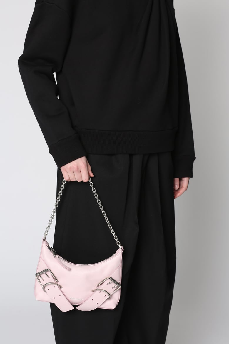 voyou leather shoulder bag by Selfnex
