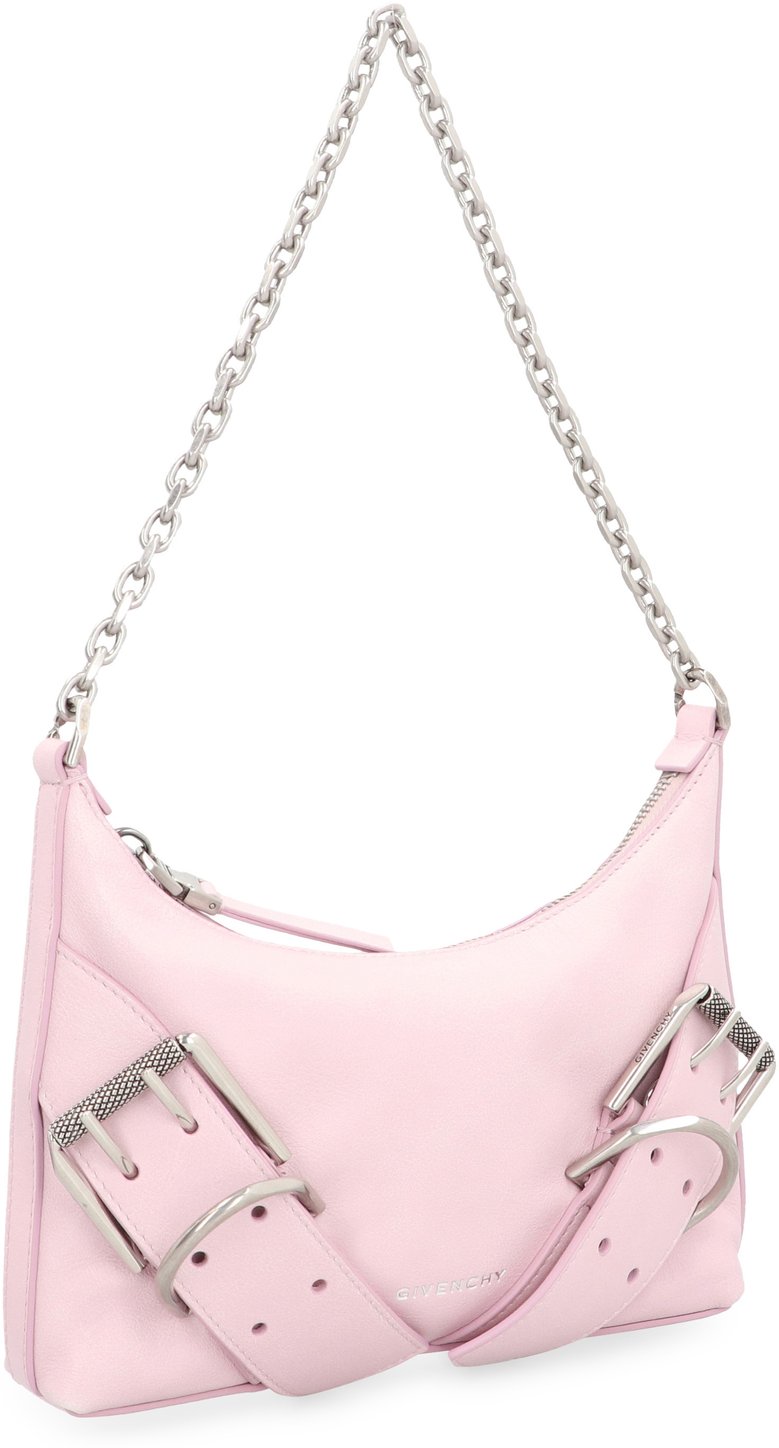 voyou leather shoulder bag by Selfnex