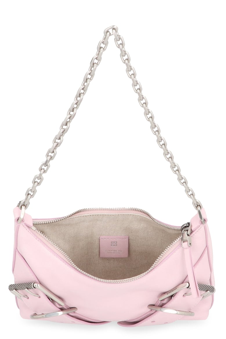 voyou leather shoulder bag by Selfnex
