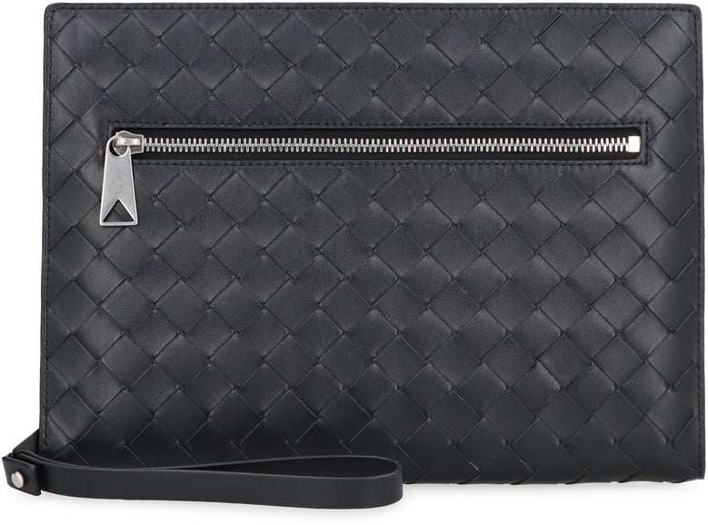 intrecciato vn leather document case by Selfnex