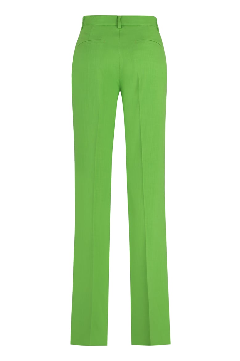 flared viscose trousers by Selfnex