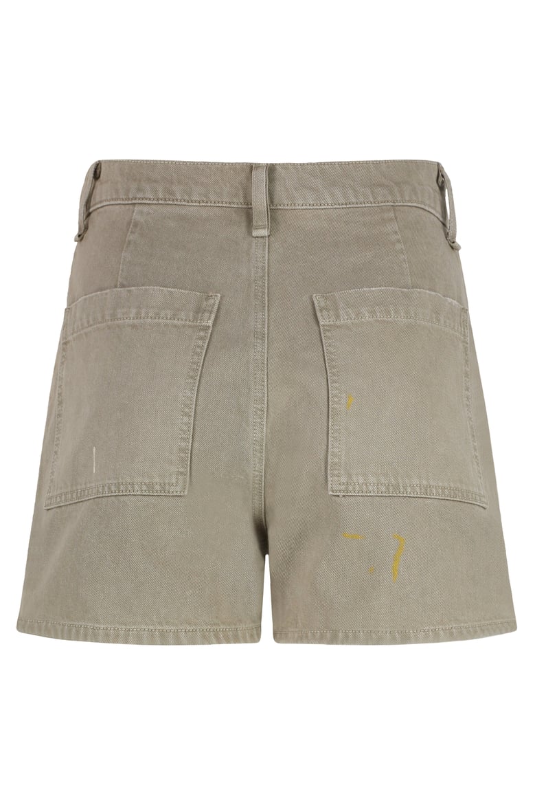 cotton shorts green by Selfnex