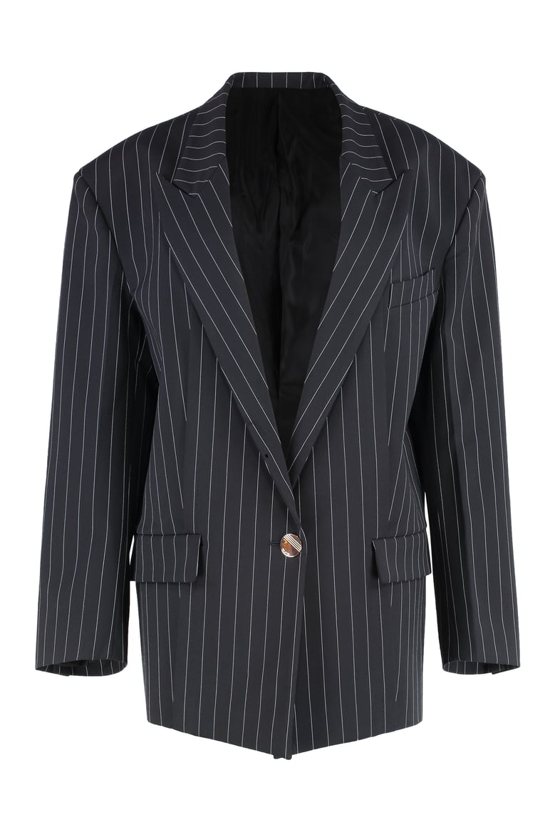 single-breasted one button jacket by Selfnex