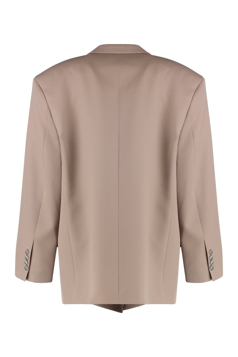 single-breasted virgin wool jacket by Selfnex