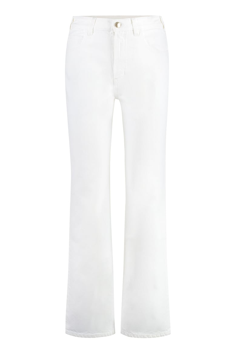high-rise boyfriend jeans by Selfnex