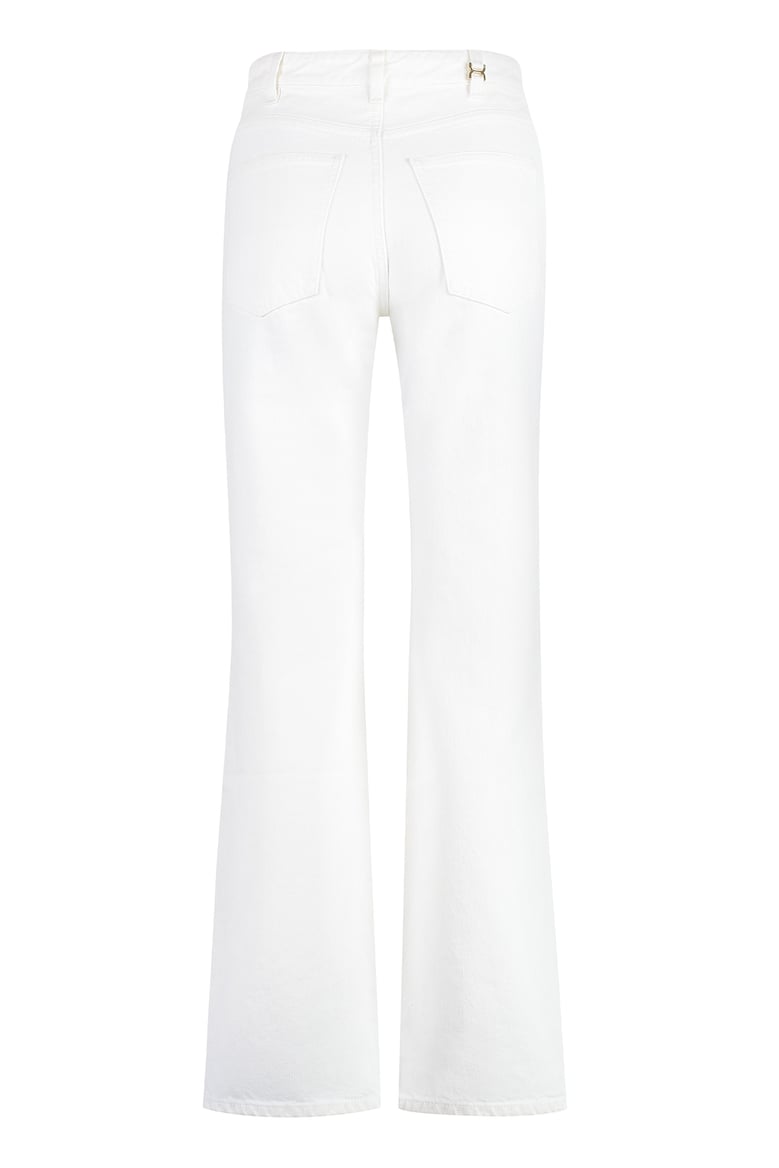 high-rise boyfriend jeans by Selfnex