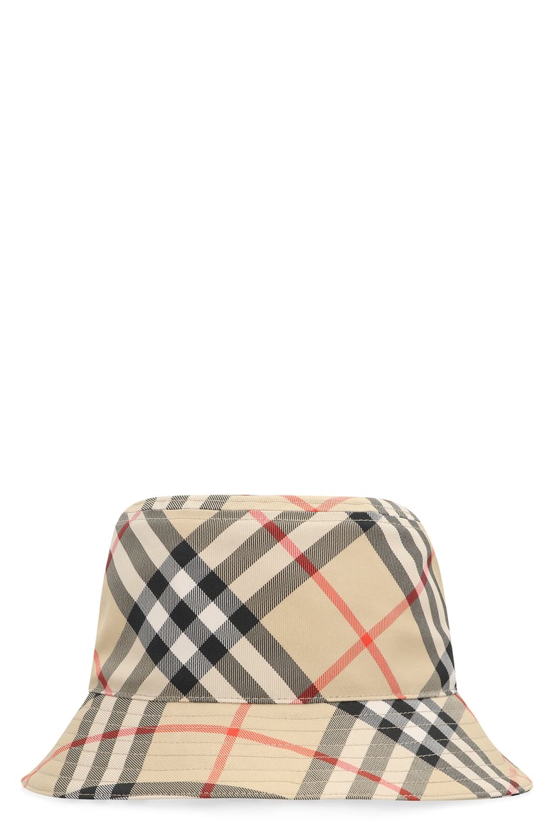 burberry check motif bucket hat by Selfnex