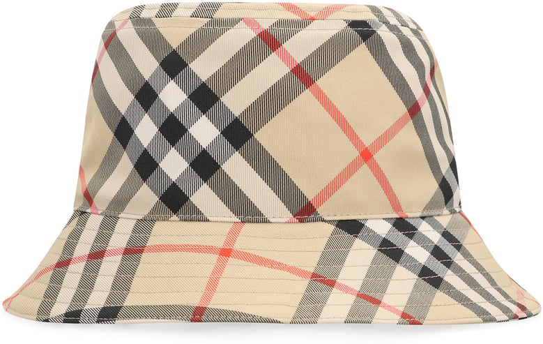 burberry check motif bucket hat by Selfnex