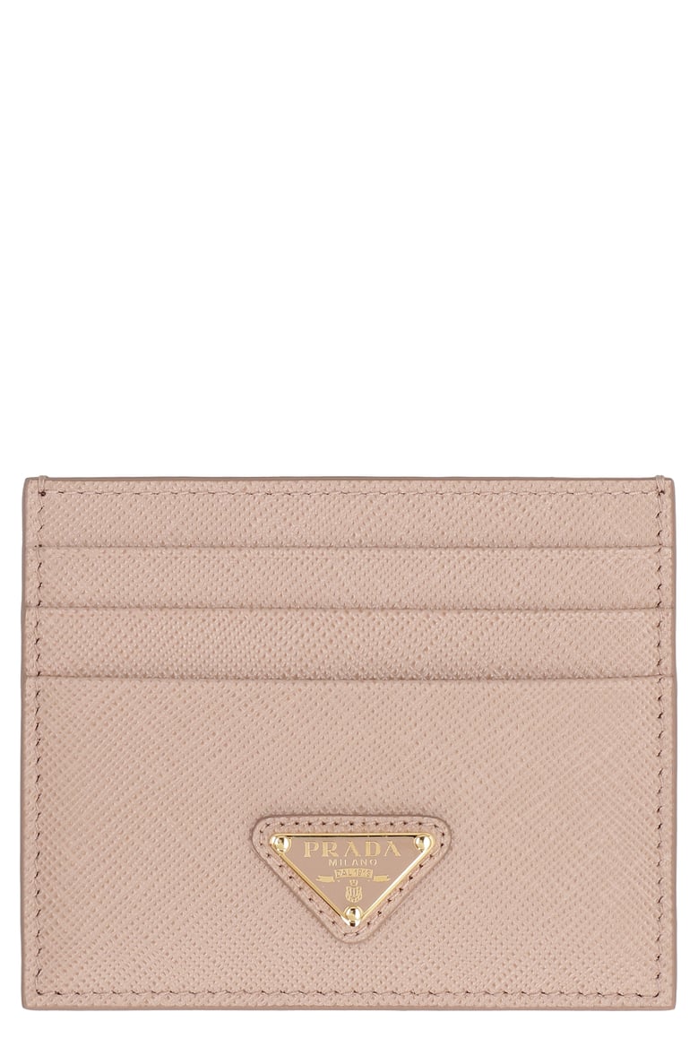 card holder pale pink calfskin by Selfnex