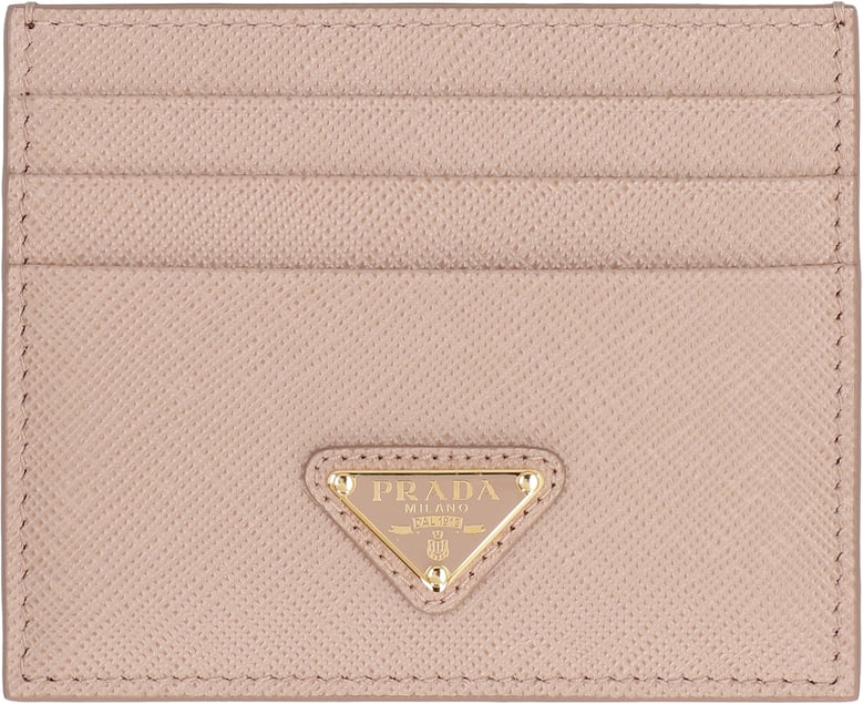 card holder pale pink calfskin by Selfnex