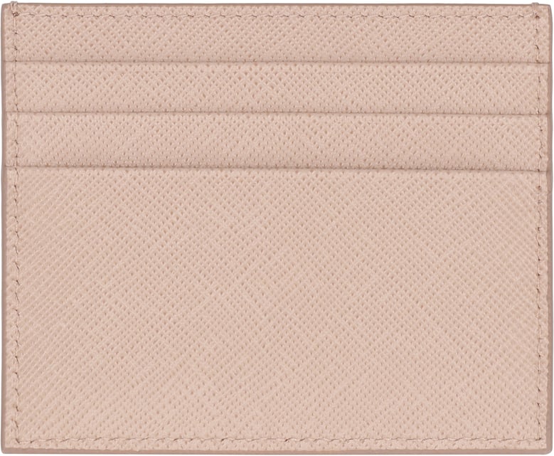 card holder pale pink calfskin by Selfnex