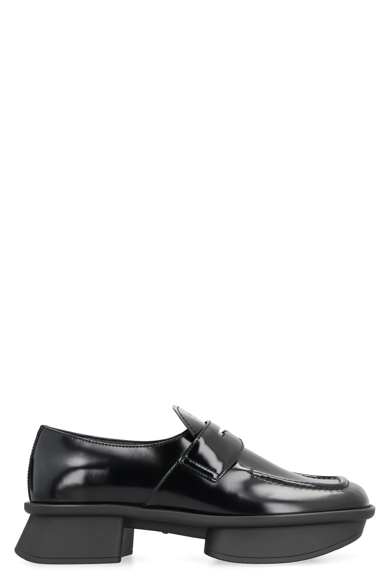prada leather loafers by Selfnex