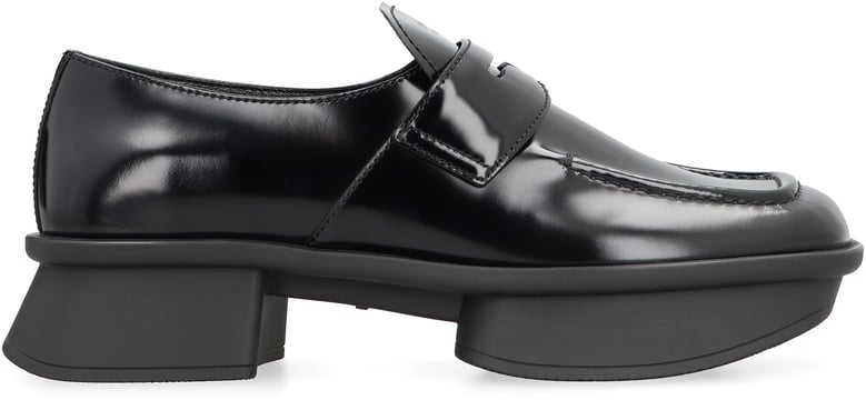 prada leather loafers by Selfnex