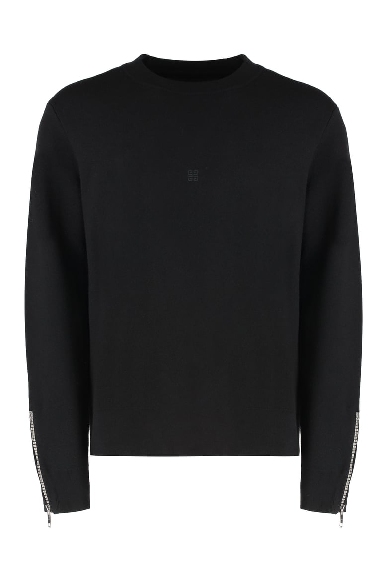 crew-neck wool sweater by Selfnex
