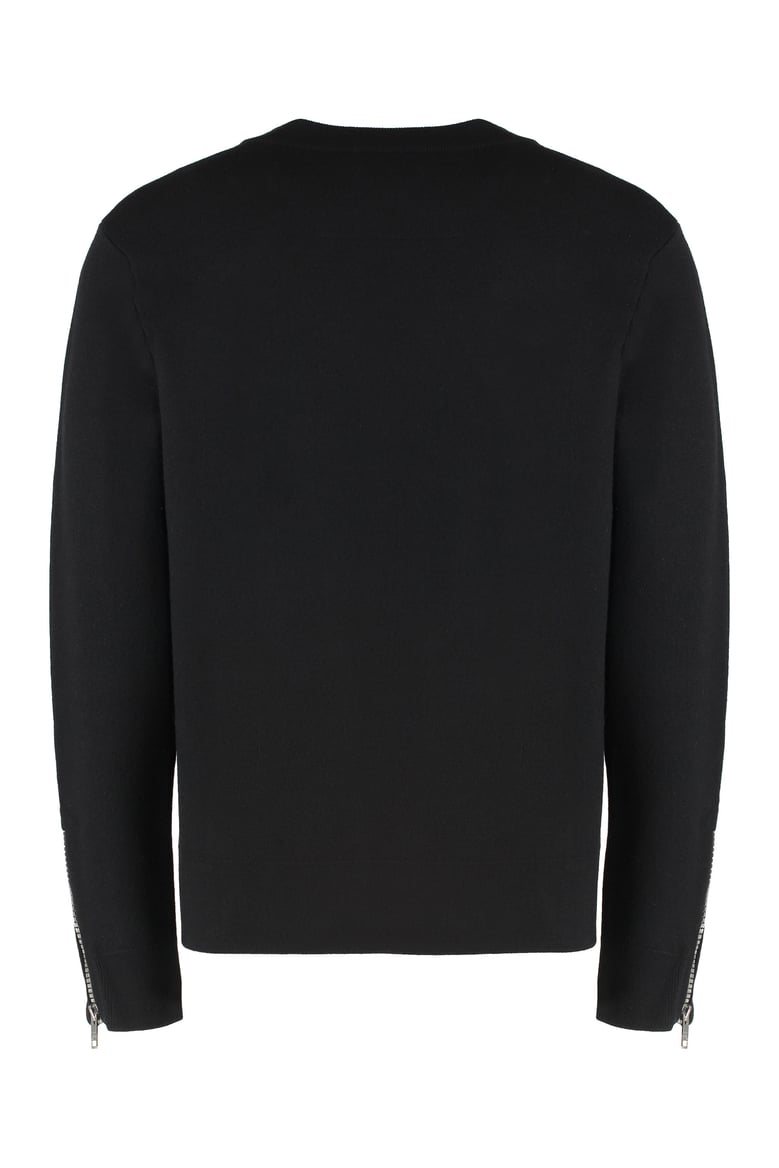 crew-neck wool sweater by Selfnex