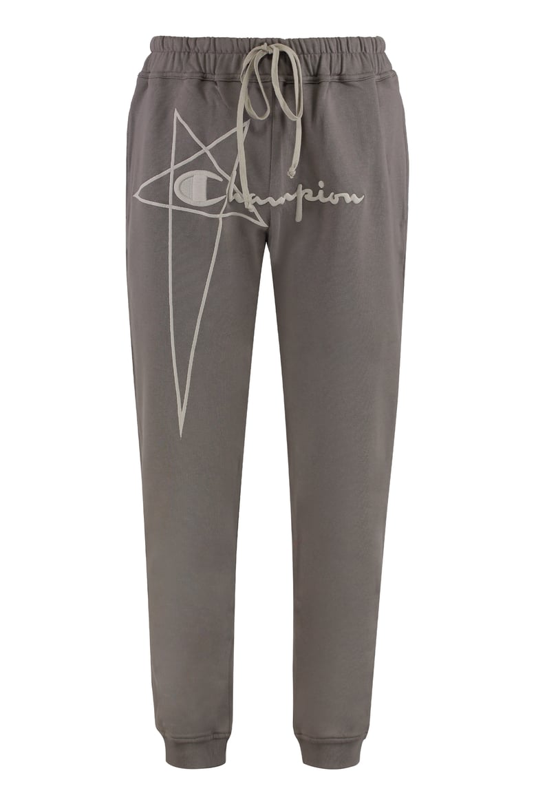 rick owens x champion cotton sweatpants by Selfnex