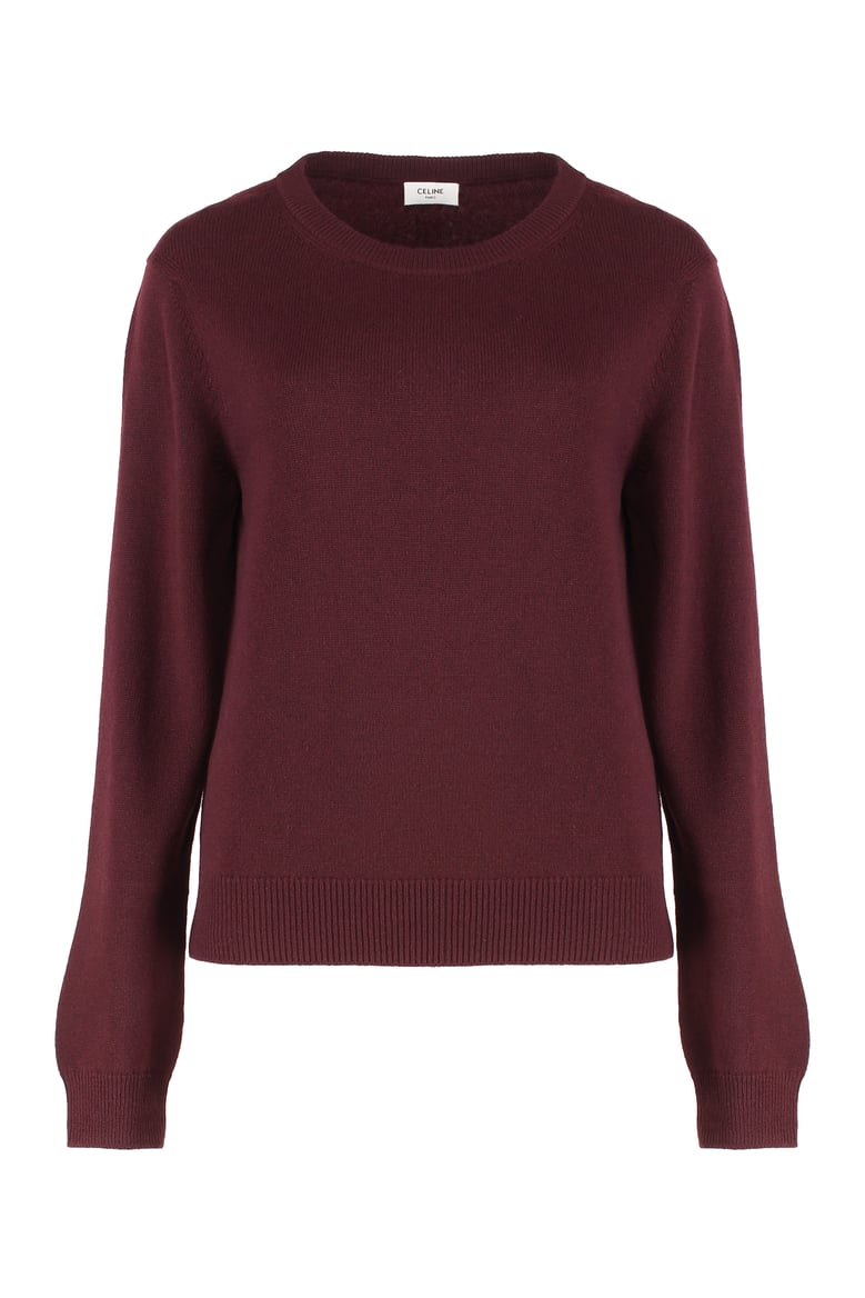 crew-neck cashmere sweater by Selfnex