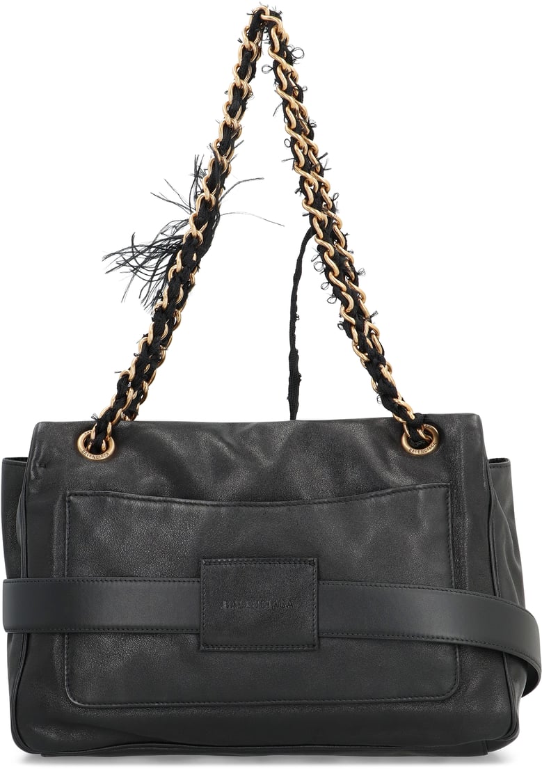 crossbody bag modu leather black by Selfnex
