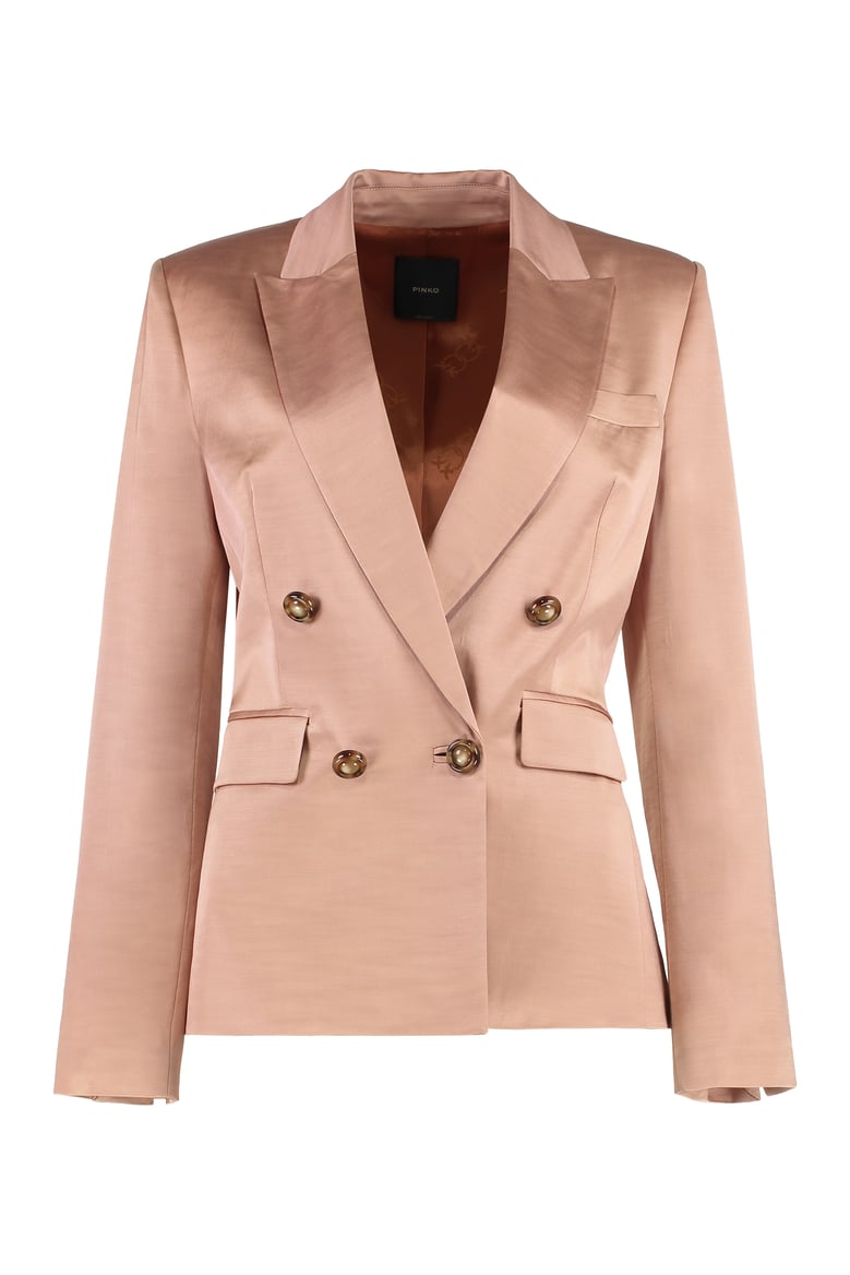 blazer satin pink by Selfnex