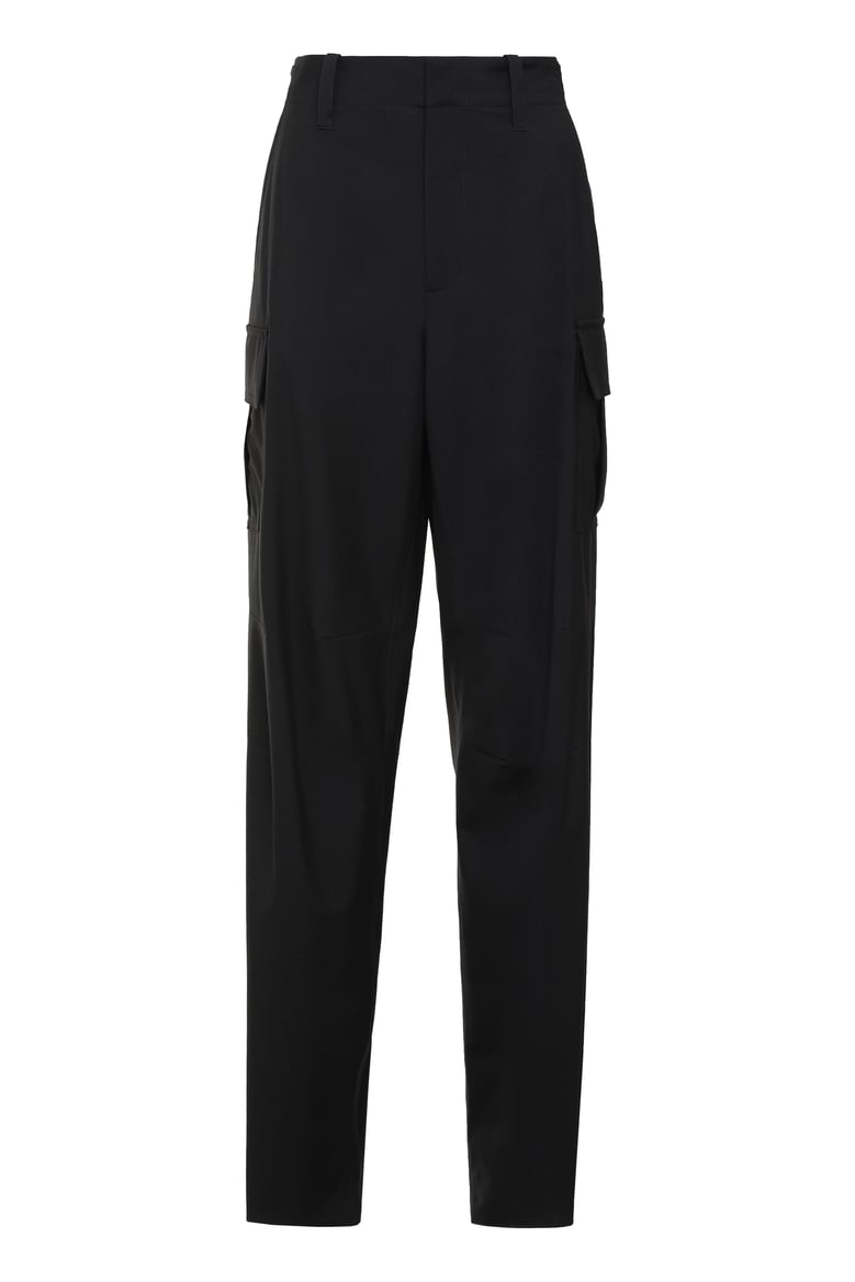 wool cargo trousers by Selfnex