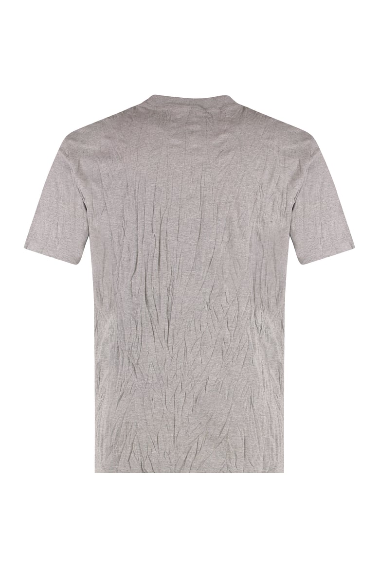 grey cotton-jersey t-shirt by Selfnex