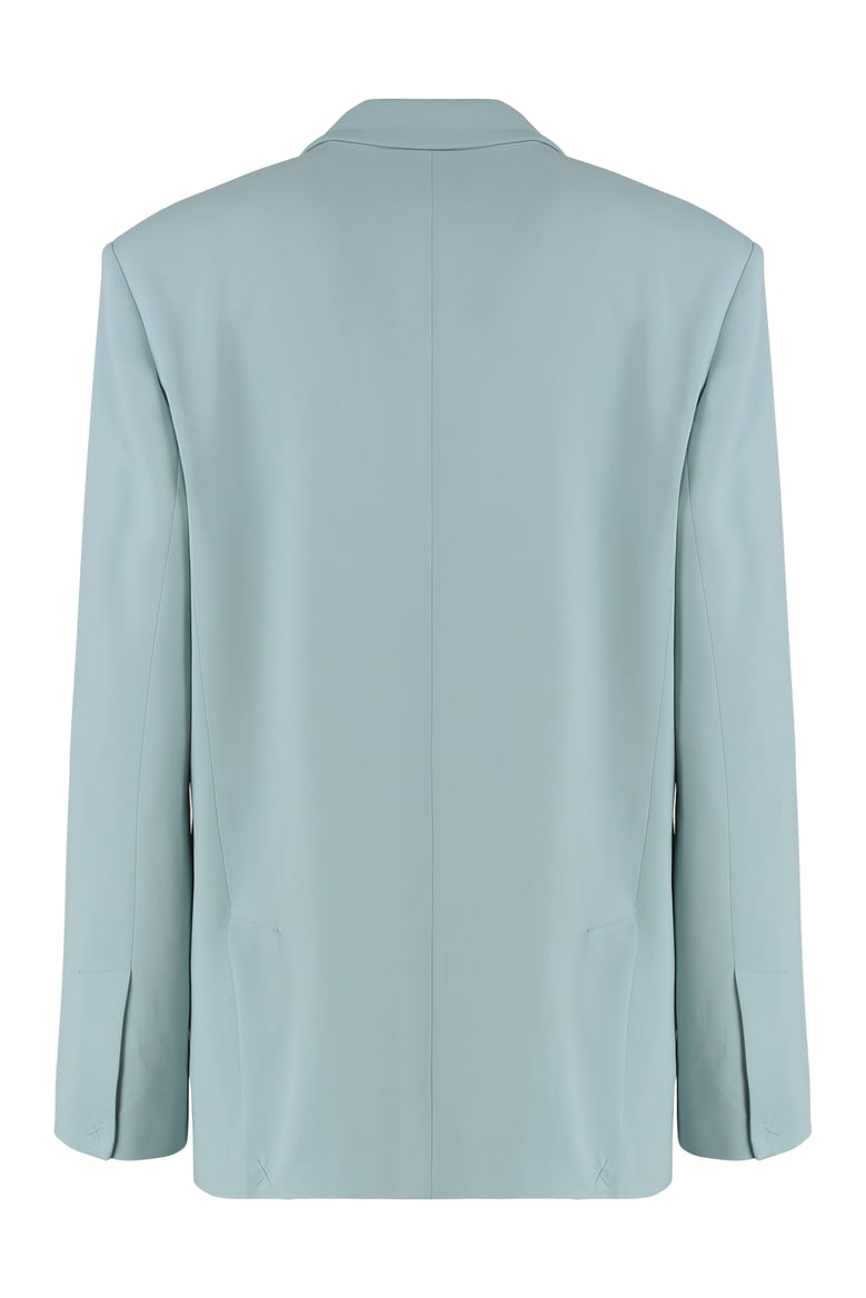 single-breasted one button jacket by Selfnex