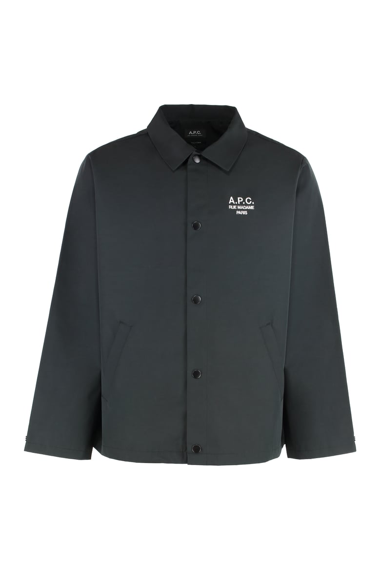 regis cotton-blend overshirt by Selfnex