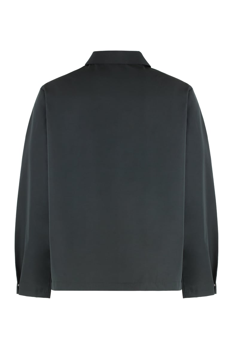 regis cotton-blend overshirt by Selfnex