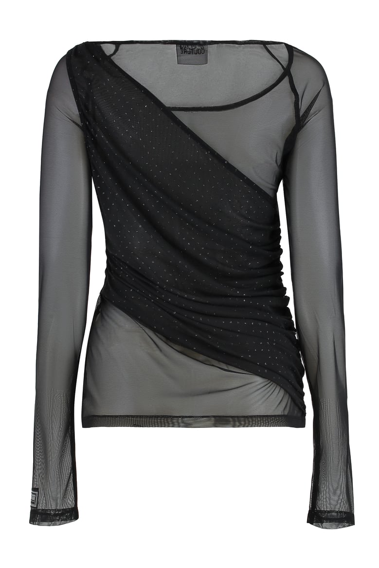 versace tulle top by Selfnex