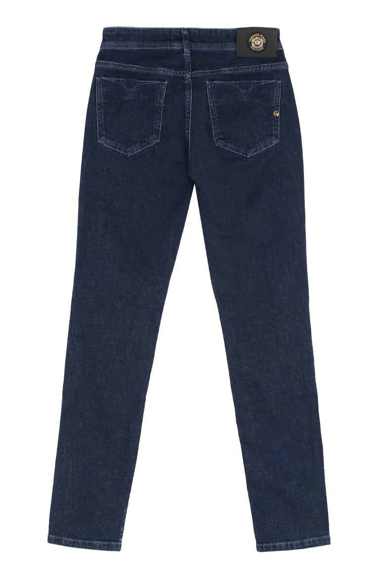 versace 5-pocket skinny jeans by Selfnex