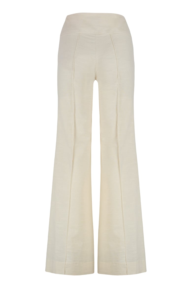 straight-leg cotton trousers by Selfnex