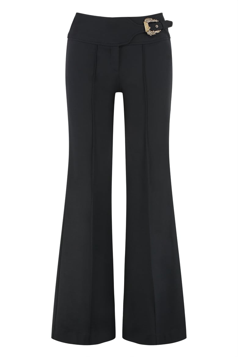 high-waist wide-leg trousers by Selfnex