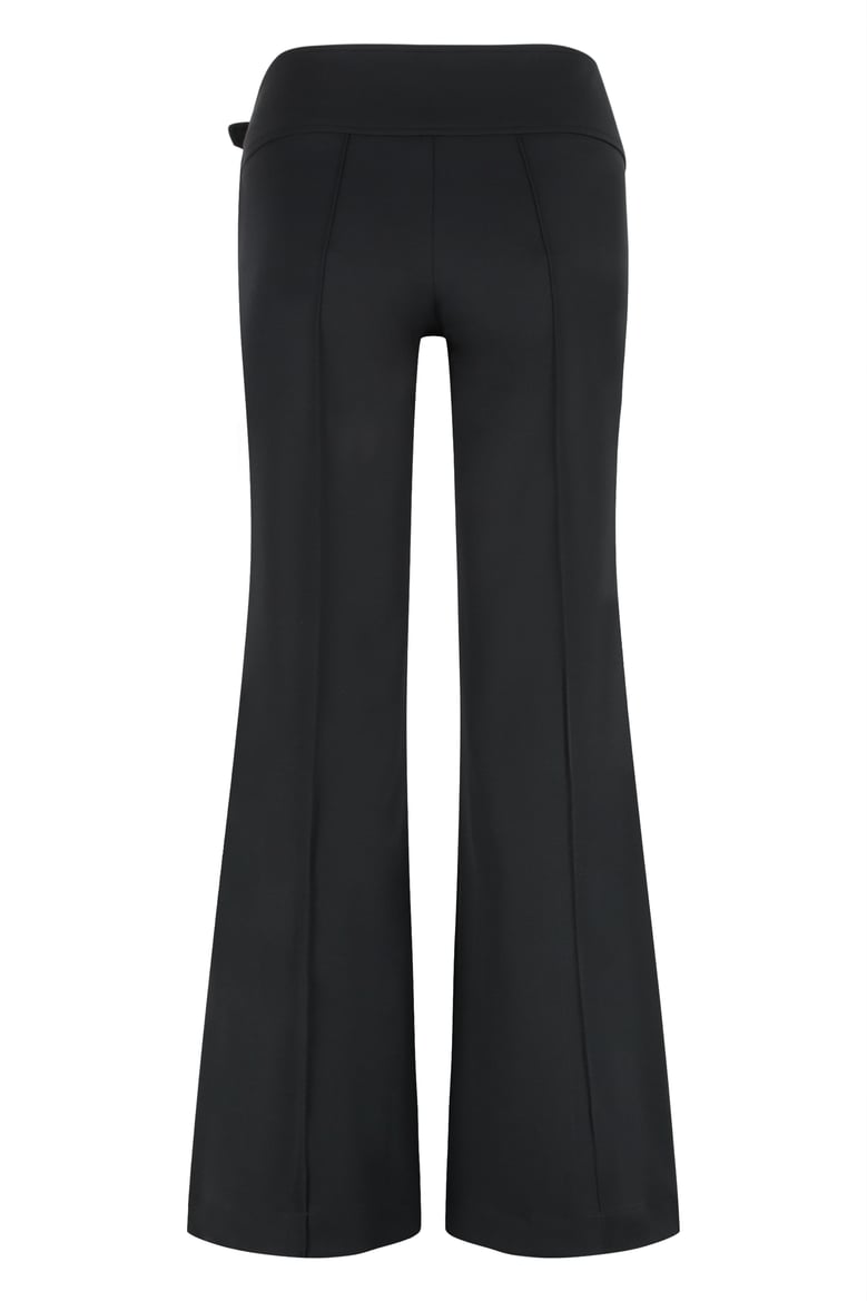 high-waist wide-leg trousers by Selfnex