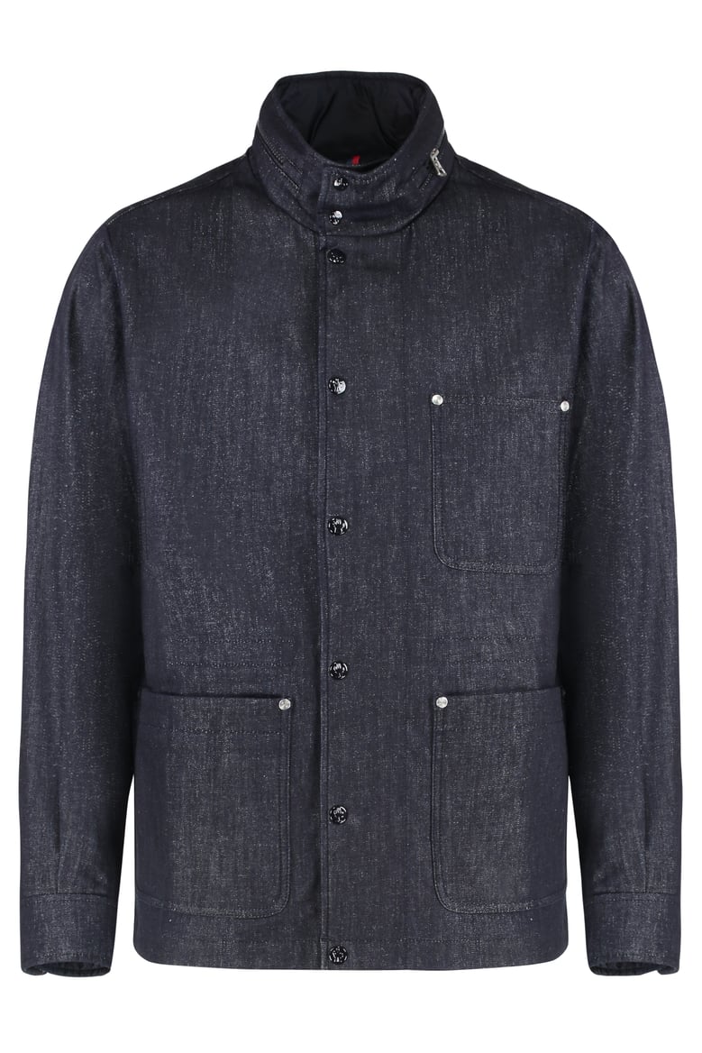 moncler chesery denim jacket by Selfnex