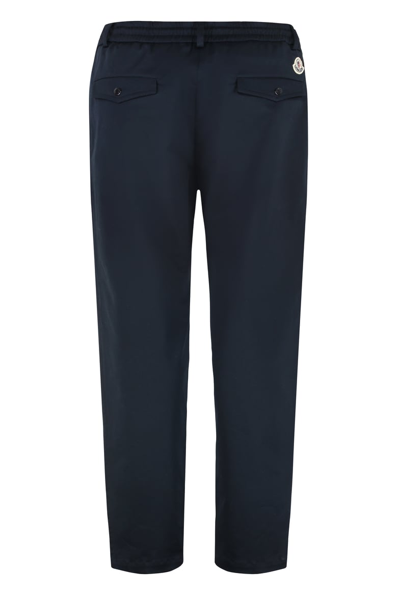blue cotton trousers by Selfnex
