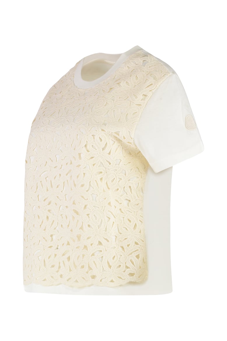 moncler cotton crew-neck t-shirt by Selfnex